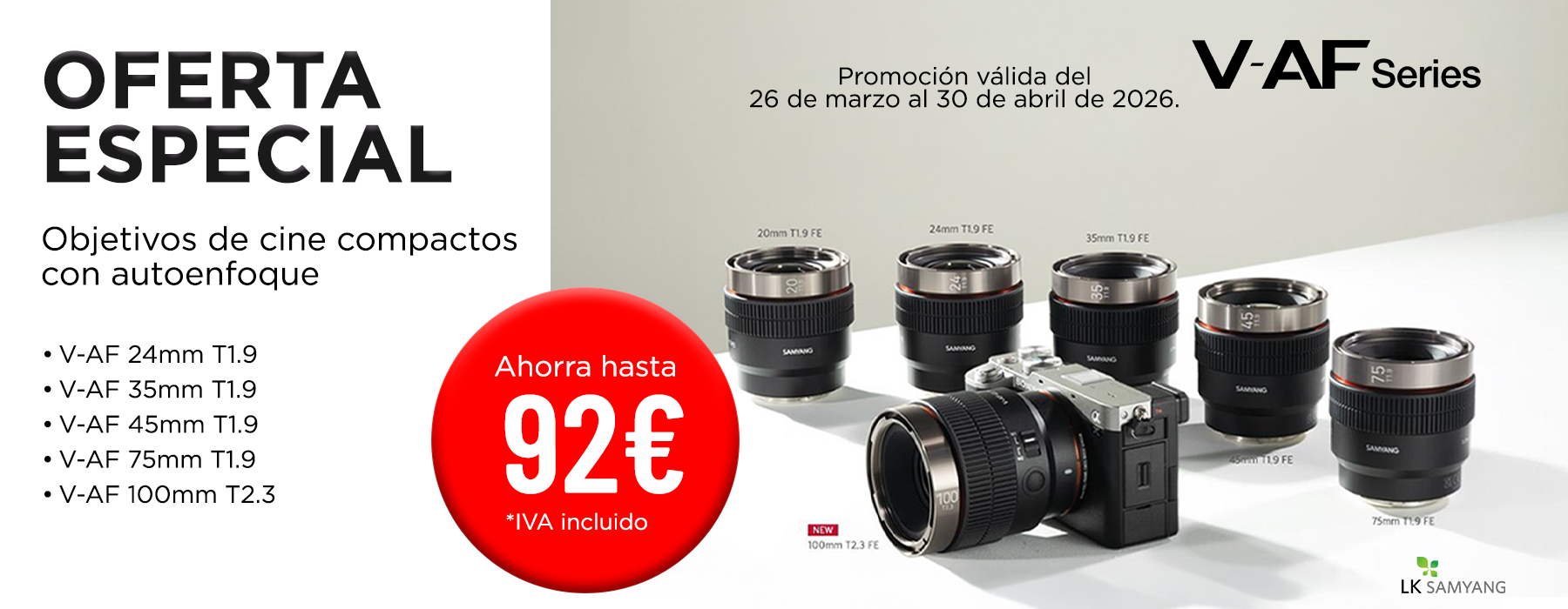 Oferta V-AF Samyang